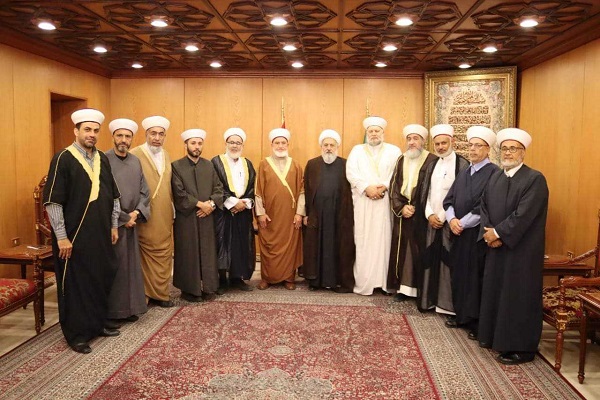 دیدار شورای علمای فلسطین با مجلس اعلای شیعیان لبنان