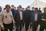 بازدید وزیر بهداشت از زیر ساخت های بهداشتی و درمانی مرز مهران