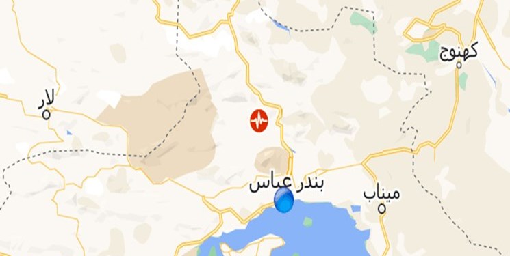 زلزال بقوة 5.4 درجة يضرب بندرعباس جنوبي ايران