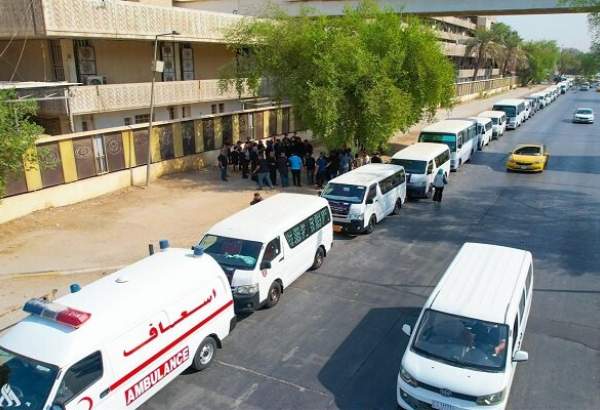 ارائه خدمات ویژه به زائران اربعین از سوی استانداری بغداد