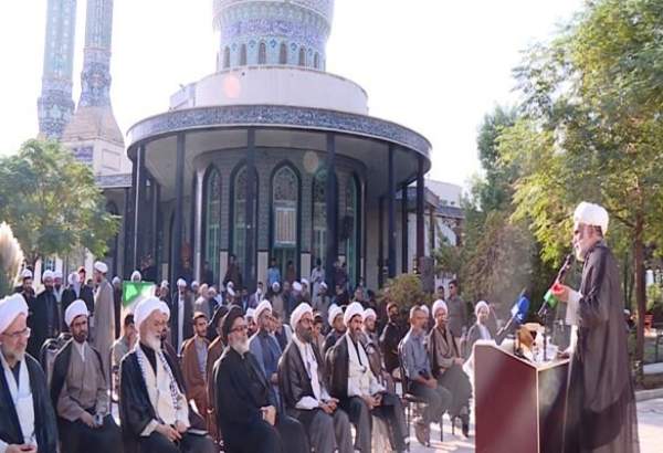 تجمع شماری از طلاب تهران در واکنش به هتک حرمت مقدسات