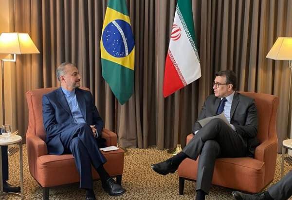 دیدار و گفتگوی وزیر امور خارجه با همتای برزیلی و اتریشی