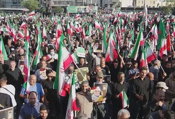 ایران کے مختلف شہروں میں حالیہ بدامنی کی مذمت میں عوامی مظاہرے