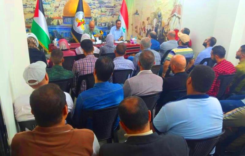 دمشق: محاضرة سياسية تحت عنوان "فلسفة المقاومة في فكر حركة الجهاد "