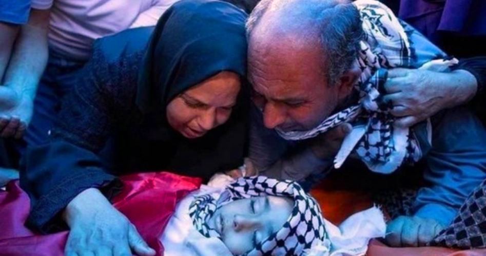 تشییع کودک شهید فلسطینی در بیت لحم  