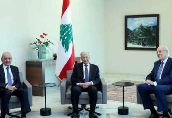 بحری سرحد کی حد بندی کے معاہدے کے مجوزہ مسودے کا جائزہ لینے کے لیے لبنانی رہنماؤں کا اجلاس