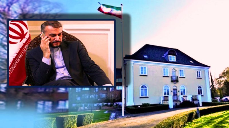 عبداللهيان ينتقد شرطة الدانمارك لعدم مواجهة المعتدين على السفارة الايرانية