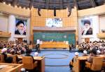 بكلمة الرئيس الايراني بدأت فعاليات مؤتمر الوحدة الإسلامية الـ 36 في طهران