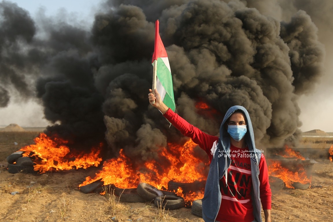 Palestinians in eastern Gaza voice anger at Israeli crimes in Nablus (photo)  