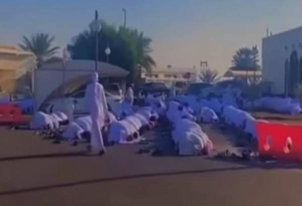 نمایش شکوه اسلام در تشییع جنازه زن آمریکایی مسلمان در امارات