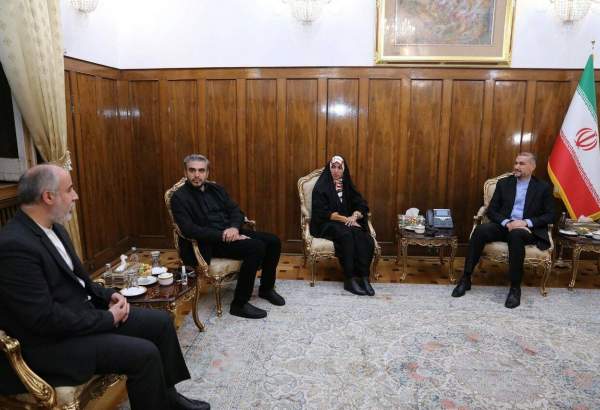 ایران کے وزیر خارجہ نے مغرب کیجانب سے پابند شدہ صحافیوں سے ملاقات اور گفتگو کی