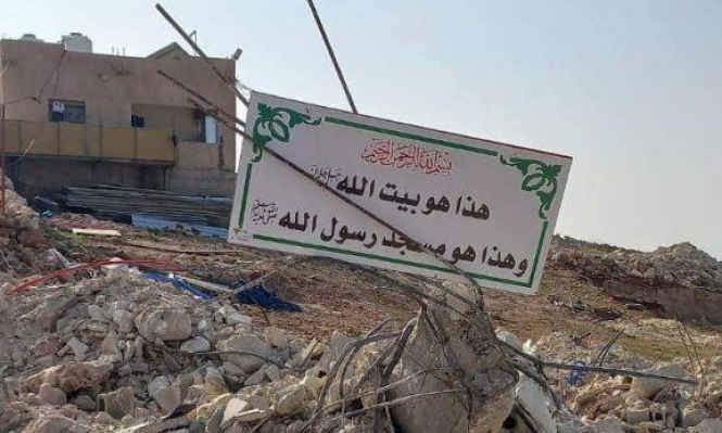 صهیونیست‌ها یک مسجد در جنوب غرب الخلیل را تخریب کردند