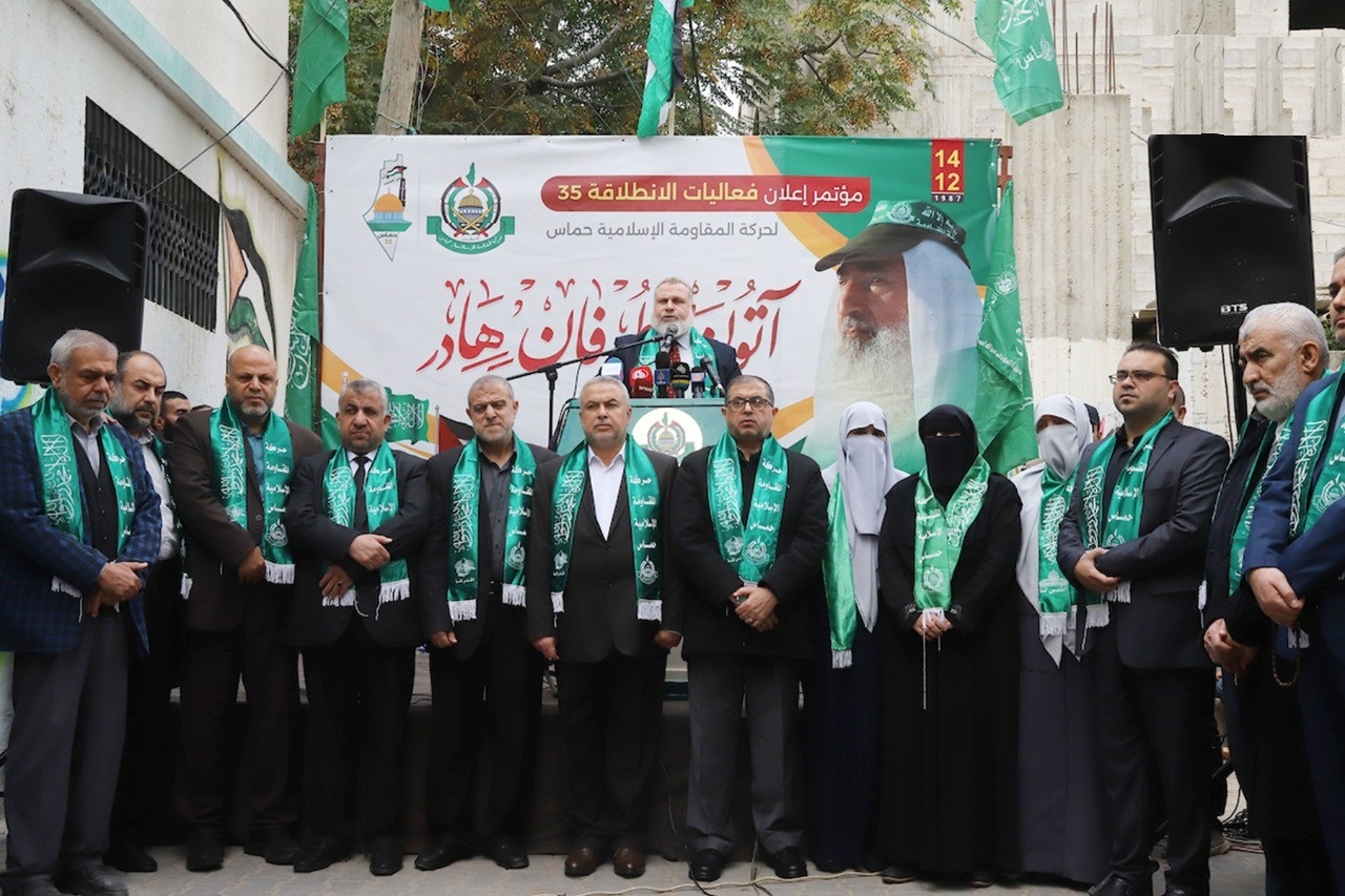 حماس تعلن عن فعاليات انطلاقتها الـ35