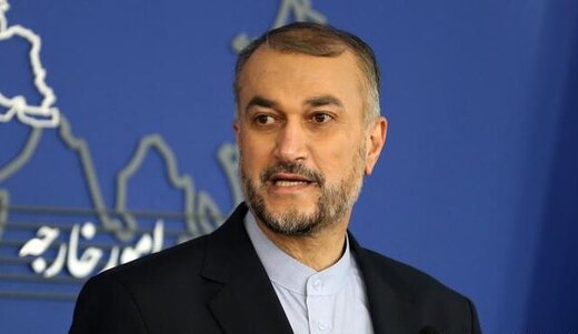 توییت وزیر خارجه در مورد ضرورت احترام به تمامیت ارضی ایران به زبان چینی