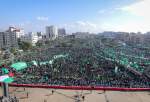 وفاء شعبي واحتضان للمقاومة في مهرجان انطلاقة حماس بغزة  