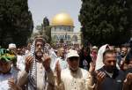 70,000 Palestinian worshipers attended Friday prayer at Al-Aqsa