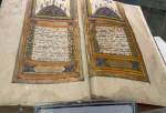 نمایش نسخه نادر خطی از قرآن در دانشگاه اسکندریه مصر