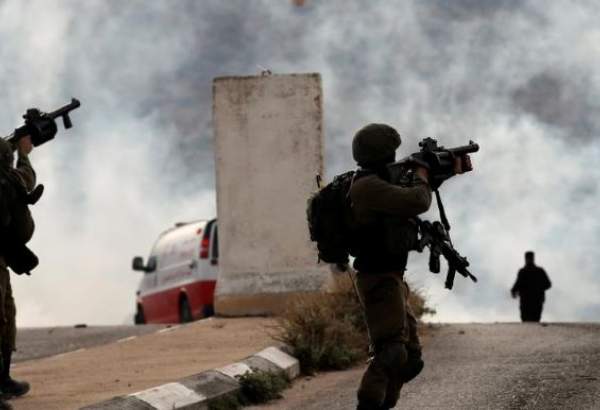 Palestinian children suffer suffocation as Israeli forces fire tear gas