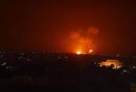 مقابله پدافند هوایی سوریه به اهداف متخاصم در آسمان دمشق/ دو سرباز سوری به شهادت رسیدند