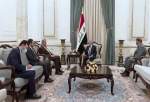 بغداد میں ایران کے سفیر نے عراق کے صدر سے ملاقات کی