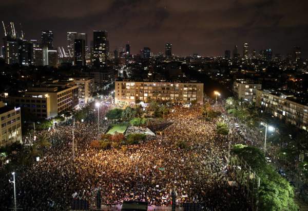 Israeli settlers hold massive rally against Natanyahu’s far-right cabinet
