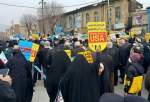 راهپیمایی اعتراضی مردم کرمانشاه در محکومیت نشریه فرانسوی «شارلی ابدو»  