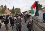 فلسطینی عوام کا مشرقی قدس میں احتجاج