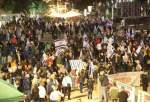 تظاهرات اسرائیلی ها علیه نتانیاهو در سرزمین های اشغالی