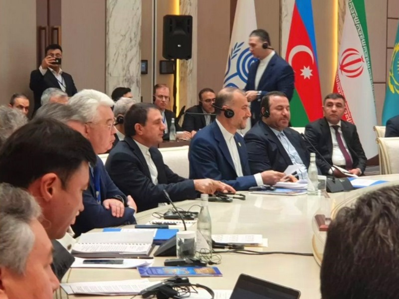 امير عبد اللهيان يشارك في  اجتماع وزراء خارجية منظمة التعاون الاقتصادي في طشقند