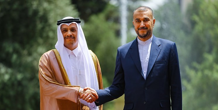 وزیر خارجه قطر با امیرعبداللهیان دیدار می کند