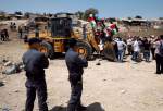 Palestinians hold protest to prevent Israeli demolition of Khan al-Ahmar village