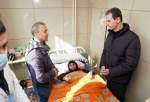 شام کے صدر بشار اسد کا حلب کے ایک ہسپتال کا دورہ