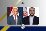 Iran, Iraq FMs confer on bilateral ties via phone call