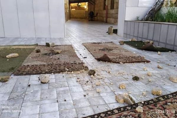 حمله شهرک‌نشینان صهیونیست به مسجدی در الخلیل