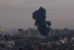 ناجائز صیہونی حکومت کا غزہ کی پٹی کے علاقوں پر بمباری