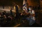 Israeli police hit protesters with stun grenades, water cannon