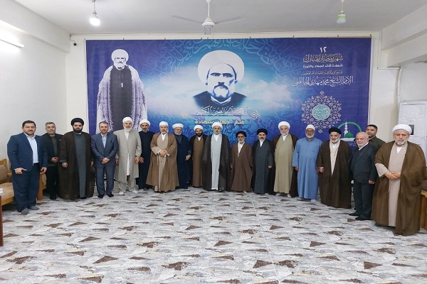 بین الاقوامی اسلامی اتحاد سربراہی اجلاس میں شریک ایرانی وفد کا کاظمین میں خالصی مدرسہ کا دورہ  