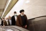 آیین افتتاح ۵ ایستگاه جدید متروی تهران با حضور رئیس جمهور  