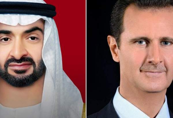 شام کے صدر بشار اسد کا اعلیٰ سطحی وفد کی سربراہی میں یو اے ای کا دورہ