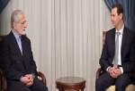 Top Iranian official meets with Syria’s President Assad