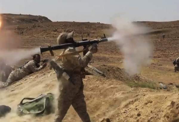 Yemeni armed forces marks eighth anniv. of Saudi-led war in massive drill
