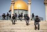 Israeli regime forces storm al-Aqsa Mosque