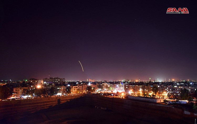 عدوان إسرائيلي على محيط دمشق