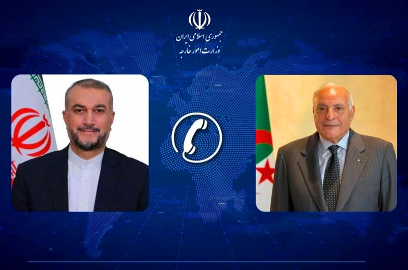 مباحثات هاتفية بين وزيري خارجية إيران والجزائر