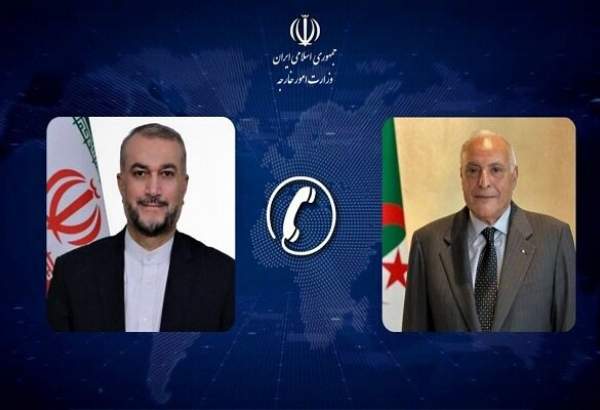 Amir-Abdollahian invite le ministre des Affaires étrangères algérien à se rendre à Téhéran
