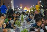 A simple Iftar meal hosted by Imam Reza (AS)  <img src="/images/picture_icon.png" width="13" height="13" border="0" align="top">