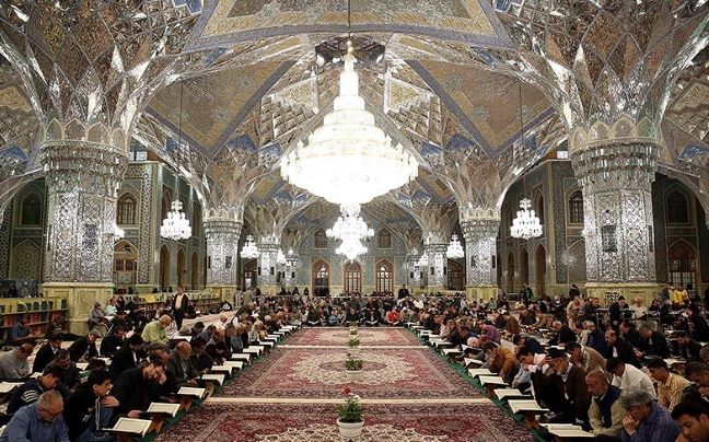 Qur’an recitation held at holy shrine of Imam Reza during Ramadan (photo)  <img src="/images/picture_icon.png" width="13" height="13" border="0" align="top">