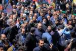 الرئيس الايراني : رسالة المشاركة في مسيرات يوم القدس هو تجسيد وحدة وتلاحم الامة الاسلامية