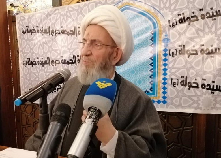 رئيس الهيئة الشرعية في حزب الله : شمس فلسطين ستشرق بدعم شعبها وتوحيد الساحات