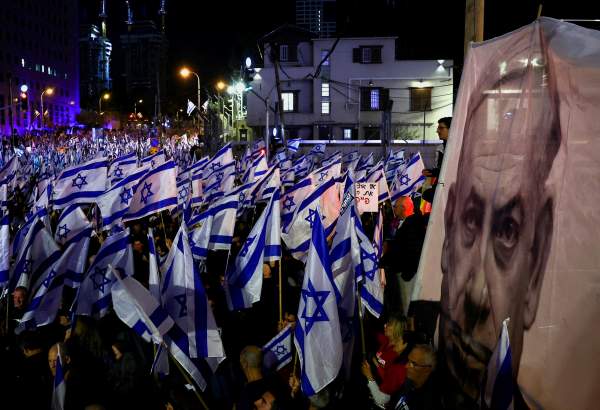 Protesters condemn Netanyahu’s judicial reform for 15th consecutive week